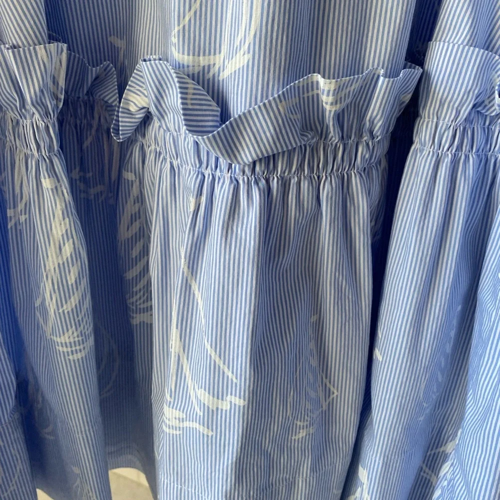 Lilly Pulitzer Blue and White Striped Dress - Picture 4 of 6